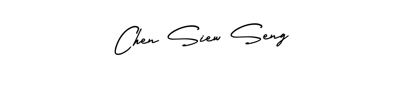 Check out images of Autograph of Chen Siew Seng name. Actor Chen Siew Seng Signature Style. AmerikaSignatureDemo-Regular is a professional sign style online. Chen Siew Seng signature style 3 images and pictures png