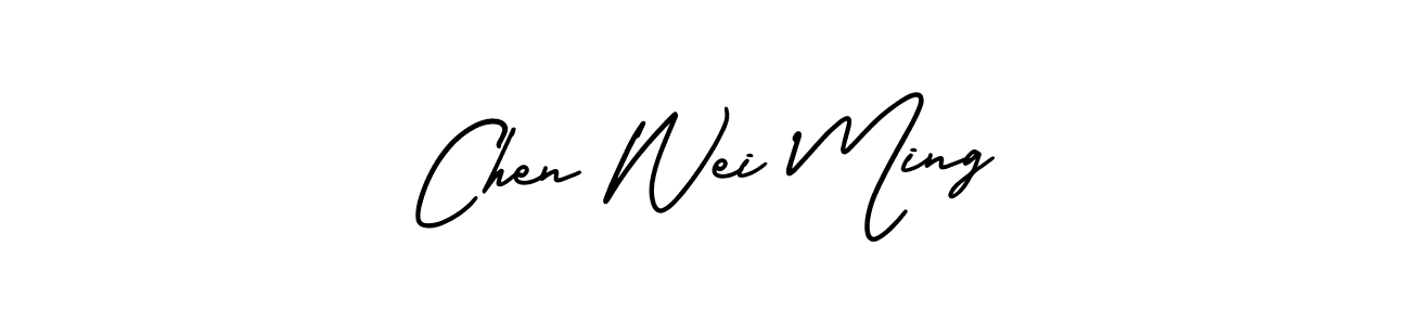 How to Draw Chen Wei Ming signature style? AmerikaSignatureDemo-Regular is a latest design signature styles for name Chen Wei Ming. Chen Wei Ming signature style 3 images and pictures png