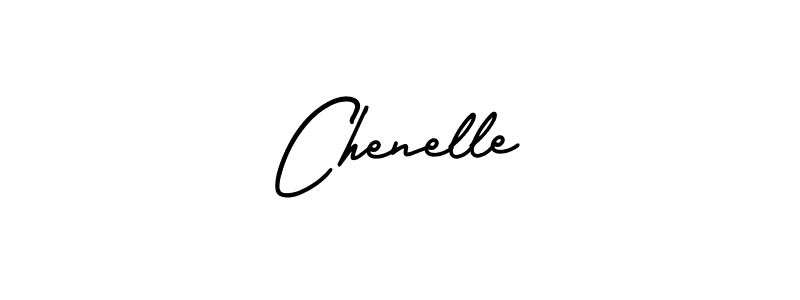 Create a beautiful signature design for name Chenelle. With this signature (AmerikaSignatureDemo-Regular) fonts, you can make a handwritten signature for free. Chenelle signature style 3 images and pictures png