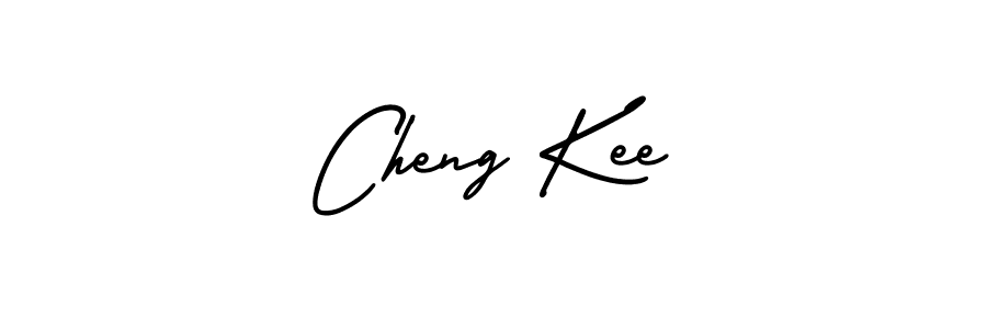 Also we have Cheng Kee name is the best signature style. Create professional handwritten signature collection using AmerikaSignatureDemo-Regular autograph style. Cheng Kee signature style 3 images and pictures png