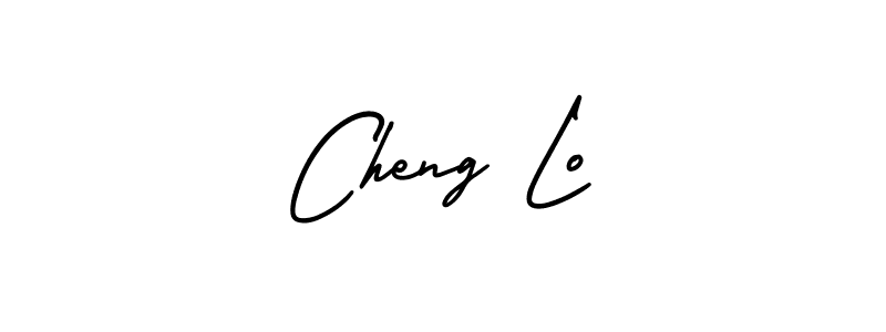 Create a beautiful signature design for name Cheng Lo. With this signature (AmerikaSignatureDemo-Regular) fonts, you can make a handwritten signature for free. Cheng Lo signature style 3 images and pictures png