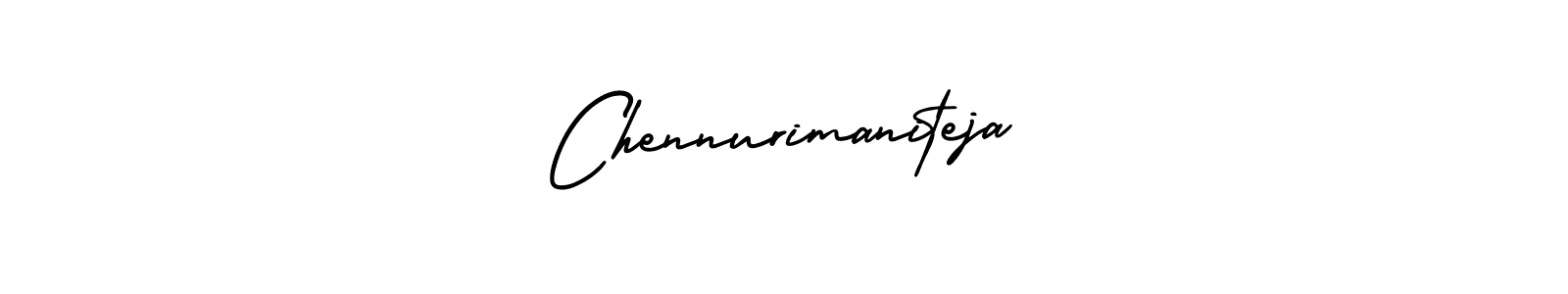 Create a beautiful signature design for name Chennurimaniteja. With this signature (AmerikaSignatureDemo-Regular) fonts, you can make a handwritten signature for free. Chennurimaniteja signature style 3 images and pictures png