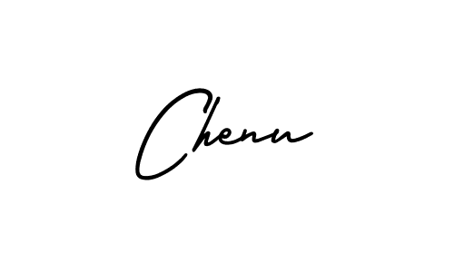 Make a beautiful signature design for name Chenu. With this signature (AmerikaSignatureDemo-Regular) style, you can create a handwritten signature for free. Chenu signature style 3 images and pictures png