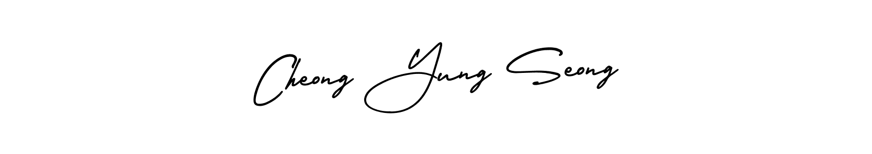 Make a beautiful signature design for name Cheong Yung Seong. Use this online signature maker to create a handwritten signature for free. Cheong Yung Seong signature style 3 images and pictures png