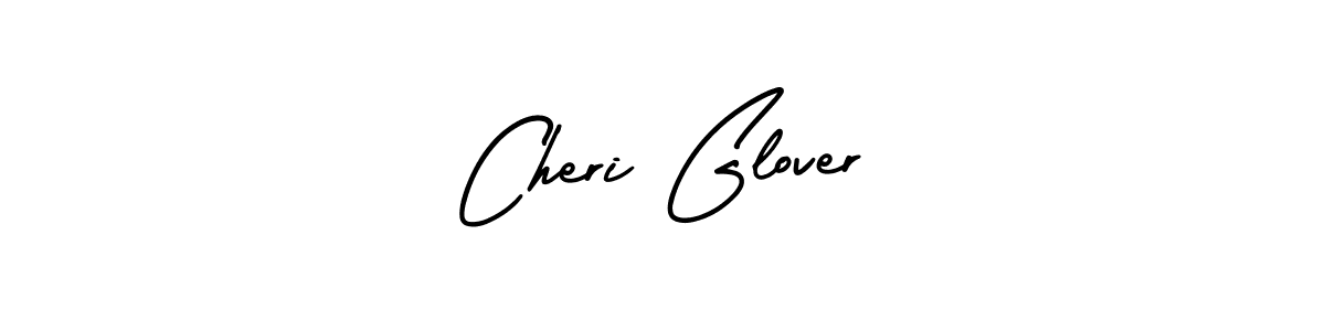 Create a beautiful signature design for name Cheri Glover. With this signature (AmerikaSignatureDemo-Regular) fonts, you can make a handwritten signature for free. Cheri Glover signature style 3 images and pictures png