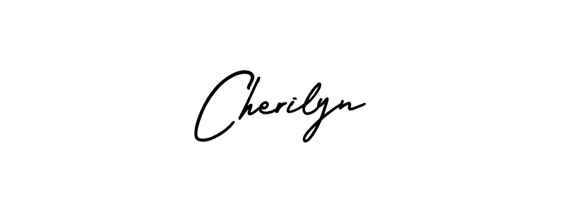 Create a beautiful signature design for name Cherilyn. With this signature (AmerikaSignatureDemo-Regular) fonts, you can make a handwritten signature for free. Cherilyn signature style 3 images and pictures png