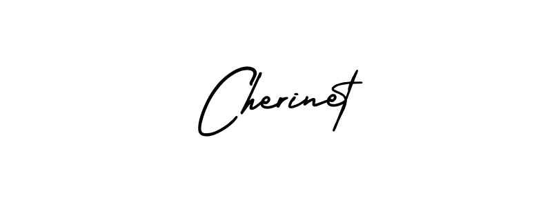 Design your own signature with our free online signature maker. With this signature software, you can create a handwritten (AmerikaSignatureDemo-Regular) signature for name Cherinet. Cherinet signature style 3 images and pictures png