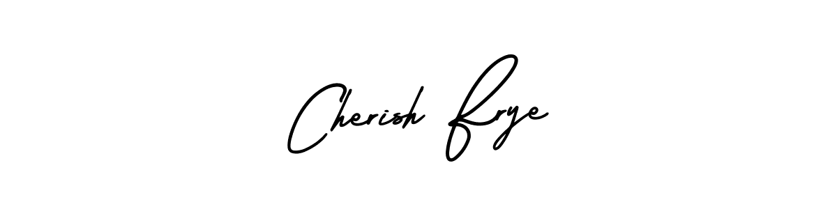 Best and Professional Signature Style for Cherish Frye. AmerikaSignatureDemo-Regular Best Signature Style Collection. Cherish Frye signature style 3 images and pictures png