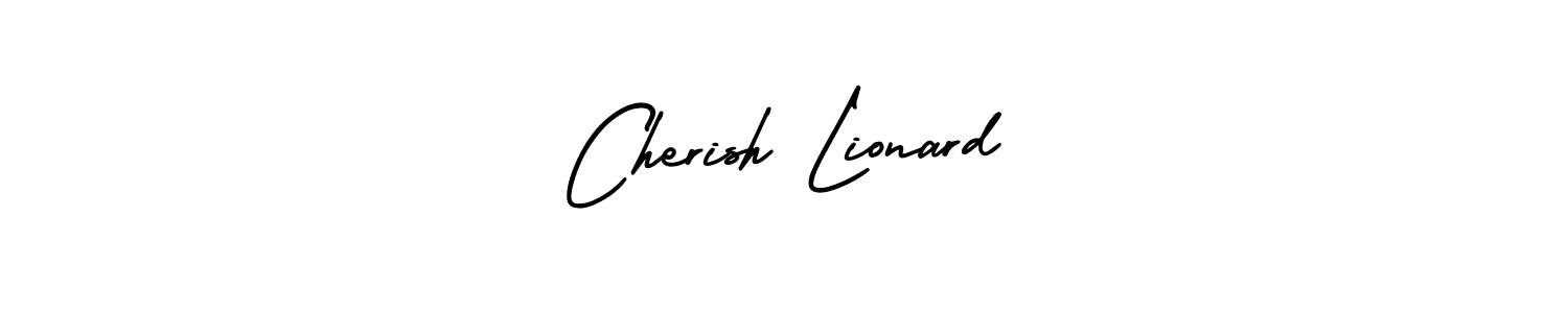 AmerikaSignatureDemo-Regular is a professional signature style that is perfect for those who want to add a touch of class to their signature. It is also a great choice for those who want to make their signature more unique. Get Cherish Lionard name to fancy signature for free. Cherish Lionard signature style 3 images and pictures png