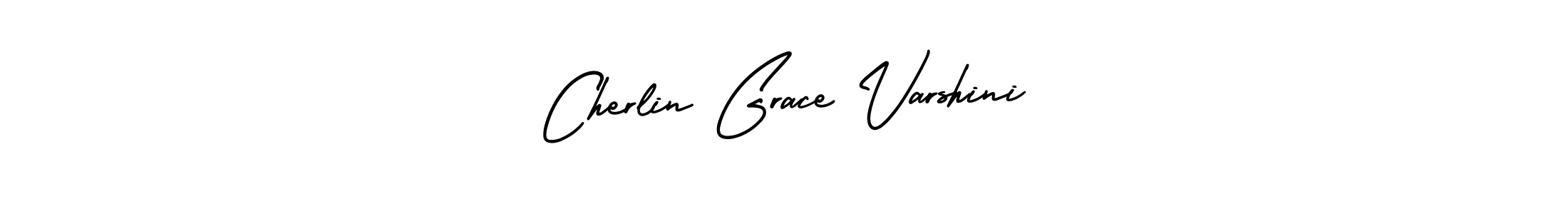 AmerikaSignatureDemo-Regular is a professional signature style that is perfect for those who want to add a touch of class to their signature. It is also a great choice for those who want to make their signature more unique. Get Cherlin Grace Varshini name to fancy signature for free. Cherlin Grace Varshini signature style 3 images and pictures png