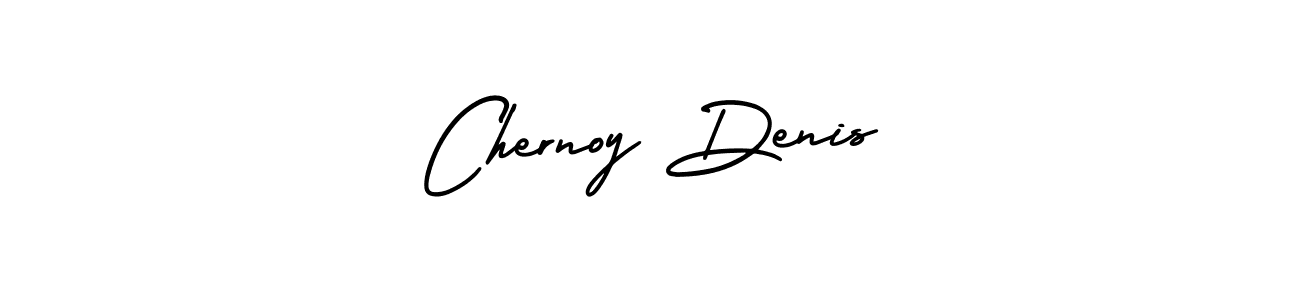 This is the best signature style for the Chernoy Denis name. Also you like these signature font (AmerikaSignatureDemo-Regular). Mix name signature. Chernoy Denis signature style 3 images and pictures png
