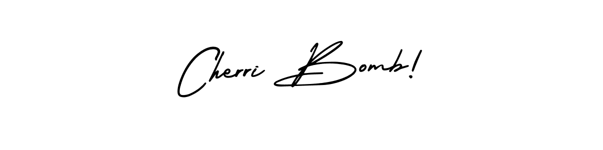 You can use this online signature creator to create a handwritten signature for the name Cherri Bomb!. This is the best online autograph maker. Cherri Bomb! signature style 3 images and pictures png
