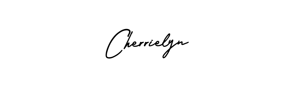 It looks lik you need a new signature style for name Cherrielyn. Design unique handwritten (AmerikaSignatureDemo-Regular) signature with our free signature maker in just a few clicks. Cherrielyn signature style 3 images and pictures png