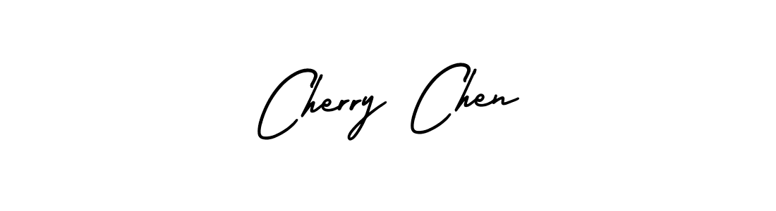 Use a signature maker to create a handwritten signature online. With this signature software, you can design (AmerikaSignatureDemo-Regular) your own signature for name Cherry Chen. Cherry Chen signature style 3 images and pictures png