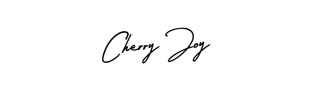 The best way (AmerikaSignatureDemo-Regular) to make a short signature is to pick only two or three words in your name. The name Cherry Joy include a total of six letters. For converting this name. Cherry Joy signature style 3 images and pictures png