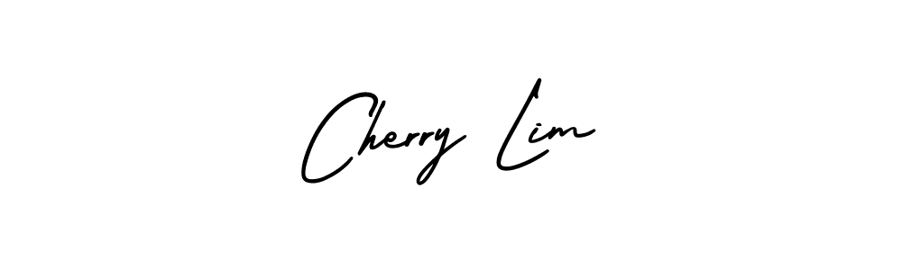 Use a signature maker to create a handwritten signature online. With this signature software, you can design (AmerikaSignatureDemo-Regular) your own signature for name Cherry Lim. Cherry Lim signature style 3 images and pictures png