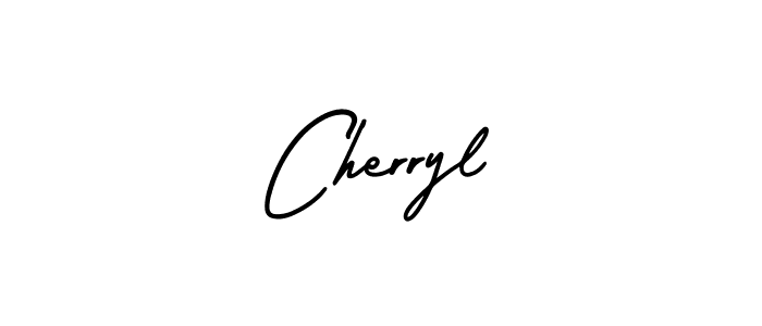 Make a beautiful signature design for name Cherryl. With this signature (AmerikaSignatureDemo-Regular) style, you can create a handwritten signature for free. Cherryl signature style 3 images and pictures png