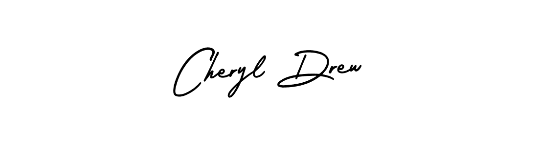 Cheryl Drew stylish signature style. Best Handwritten Sign (AmerikaSignatureDemo-Regular) for my name. Handwritten Signature Collection Ideas for my name Cheryl Drew. Cheryl Drew signature style 3 images and pictures png