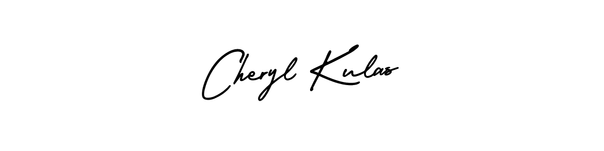 Make a beautiful signature design for name Cheryl Kulas. With this signature (AmerikaSignatureDemo-Regular) style, you can create a handwritten signature for free. Cheryl Kulas signature style 3 images and pictures png