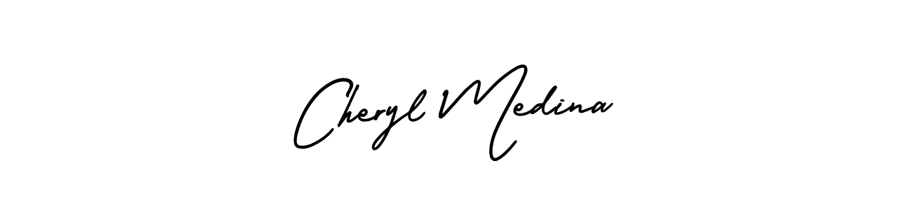 Make a short Cheryl Medina signature style. Manage your documents anywhere anytime using AmerikaSignatureDemo-Regular. Create and add eSignatures, submit forms, share and send files easily. Cheryl Medina signature style 3 images and pictures png