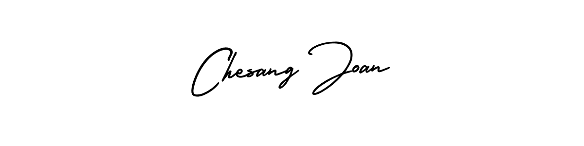 if you are searching for the best signature style for your name Chesang Joan. so please give up your signature search. here we have designed multiple signature styles  using AmerikaSignatureDemo-Regular. Chesang Joan signature style 3 images and pictures png