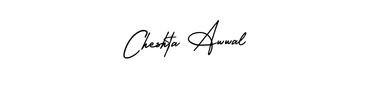 Check out images of Autograph of Cheshta Awwal name. Actor Cheshta Awwal Signature Style. AmerikaSignatureDemo-Regular is a professional sign style online. Cheshta Awwal signature style 3 images and pictures png