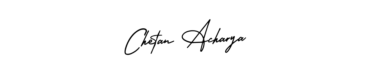 Make a beautiful signature design for name Chetan Acharya. Use this online signature maker to create a handwritten signature for free. Chetan Acharya signature style 3 images and pictures png