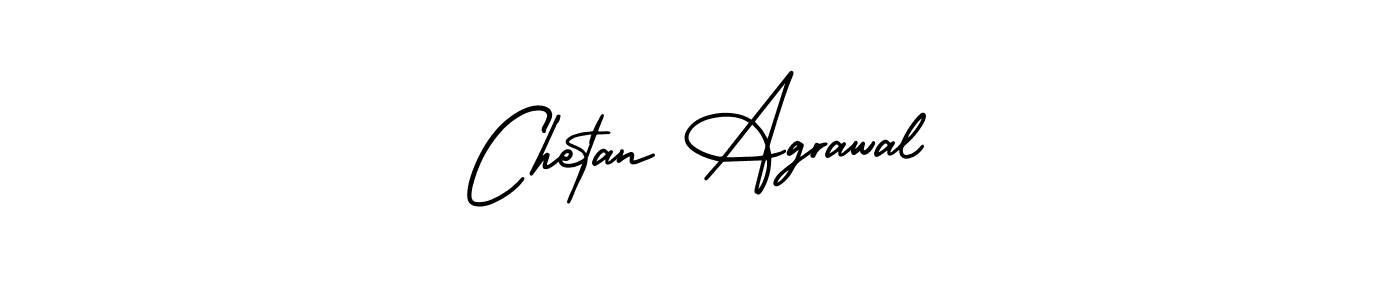 Design your own signature with our free online signature maker. With this signature software, you can create a handwritten (AmerikaSignatureDemo-Regular) signature for name Chetan Agrawal. Chetan Agrawal signature style 3 images and pictures png