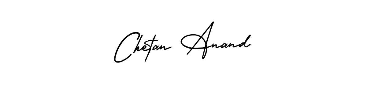 It looks lik you need a new signature style for name Chetan Anand. Design unique handwritten (AmerikaSignatureDemo-Regular) signature with our free signature maker in just a few clicks. Chetan Anand signature style 3 images and pictures png