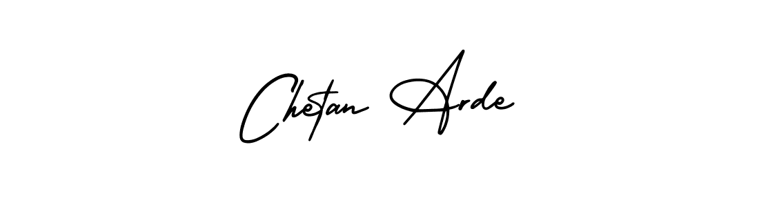 Also we have Chetan Arde name is the best signature style. Create professional handwritten signature collection using AmerikaSignatureDemo-Regular autograph style. Chetan Arde signature style 3 images and pictures png