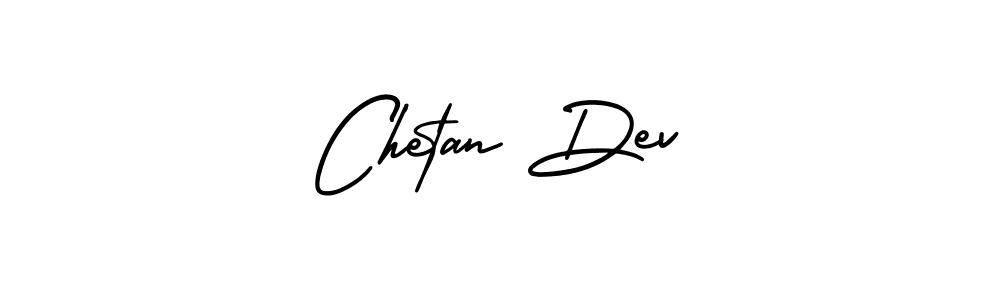 Similarly AmerikaSignatureDemo-Regular is the best handwritten signature design. Signature creator online .You can use it as an online autograph creator for name Chetan Dev. Chetan Dev signature style 3 images and pictures png