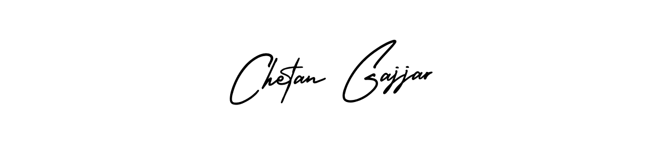 How to make Chetan Gajjar signature? AmerikaSignatureDemo-Regular is a professional autograph style. Create handwritten signature for Chetan Gajjar name. Chetan Gajjar signature style 3 images and pictures png