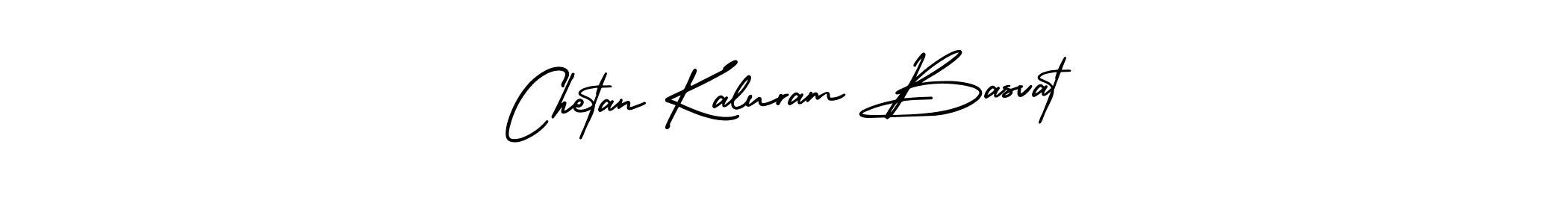 Make a beautiful signature design for name Chetan Kaluram Basvat. With this signature (AmerikaSignatureDemo-Regular) style, you can create a handwritten signature for free. Chetan Kaluram Basvat signature style 3 images and pictures png