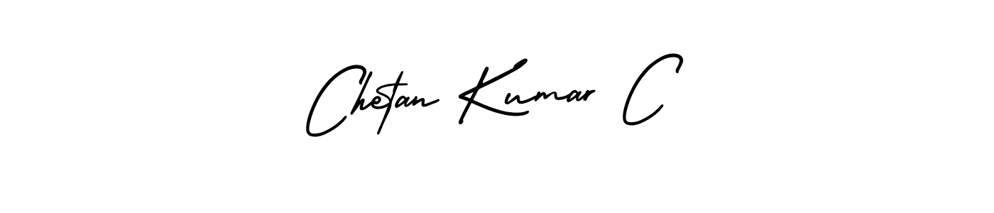 Best and Professional Signature Style for Chetan Kumar C. AmerikaSignatureDemo-Regular Best Signature Style Collection. Chetan Kumar C signature style 3 images and pictures png