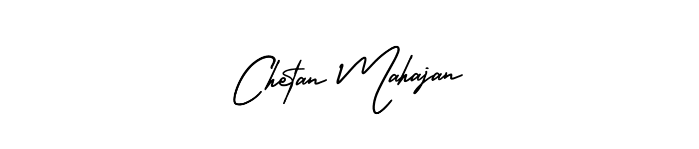 It looks lik you need a new signature style for name Chetan Mahajan. Design unique handwritten (AmerikaSignatureDemo-Regular) signature with our free signature maker in just a few clicks. Chetan Mahajan signature style 3 images and pictures png