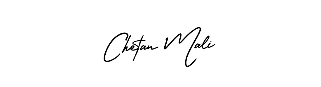 Design your own signature with our free online signature maker. With this signature software, you can create a handwritten (AmerikaSignatureDemo-Regular) signature for name Chetan Mali. Chetan Mali signature style 3 images and pictures png