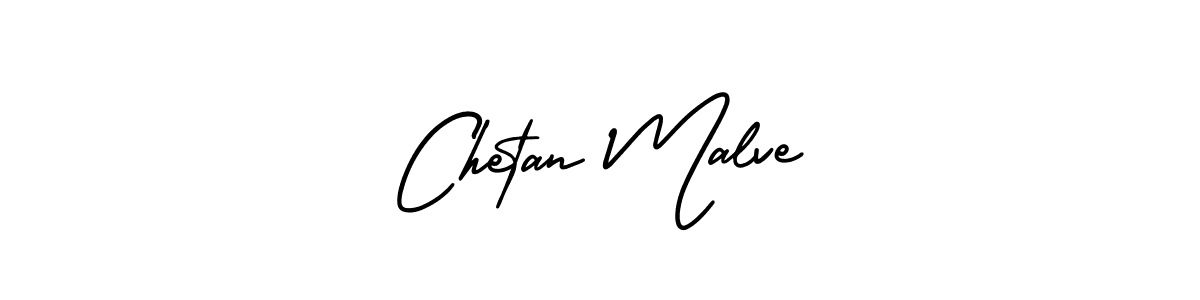 Best and Professional Signature Style for Chetan Malve. AmerikaSignatureDemo-Regular Best Signature Style Collection. Chetan Malve signature style 3 images and pictures png