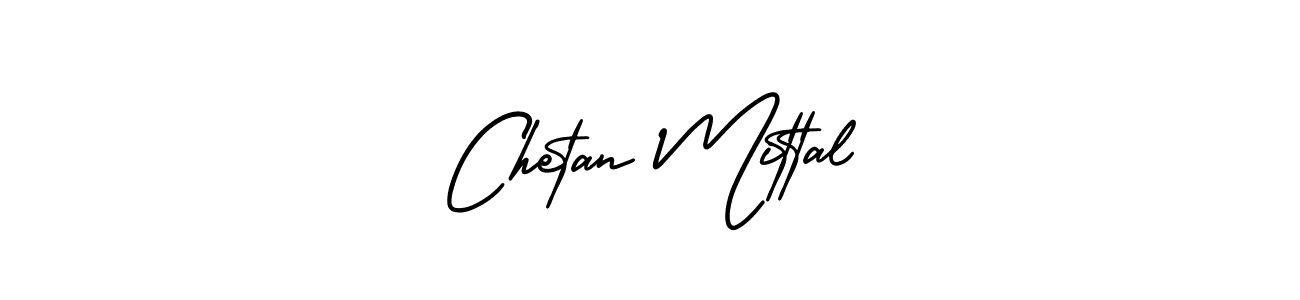 You should practise on your own different ways (AmerikaSignatureDemo-Regular) to write your name (Chetan Mittal) in signature. don't let someone else do it for you. Chetan Mittal signature style 3 images and pictures png