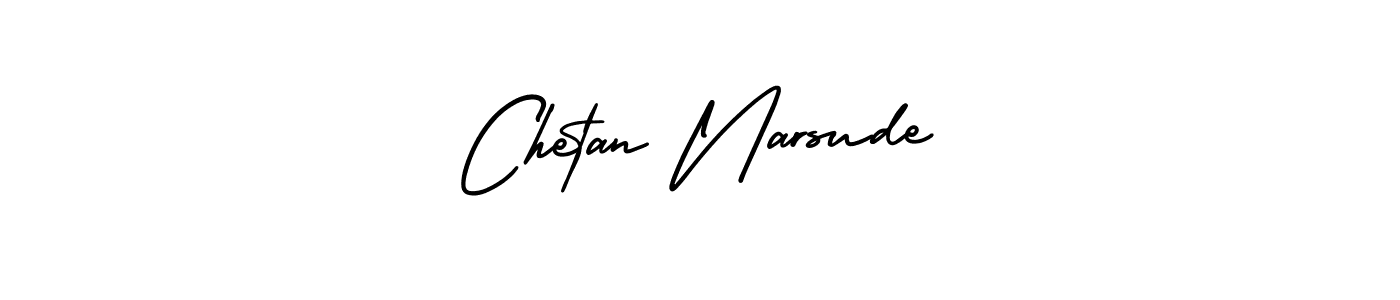 How to make Chetan Narsude signature? AmerikaSignatureDemo-Regular is a professional autograph style. Create handwritten signature for Chetan Narsude name. Chetan Narsude signature style 3 images and pictures png