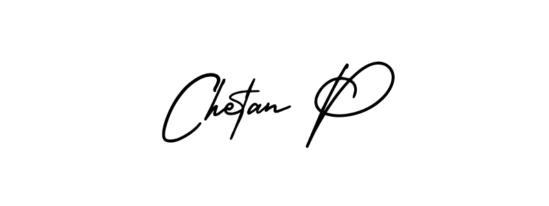if you are searching for the best signature style for your name Chetan P. so please give up your signature search. here we have designed multiple signature styles  using AmerikaSignatureDemo-Regular. Chetan P signature style 3 images and pictures png