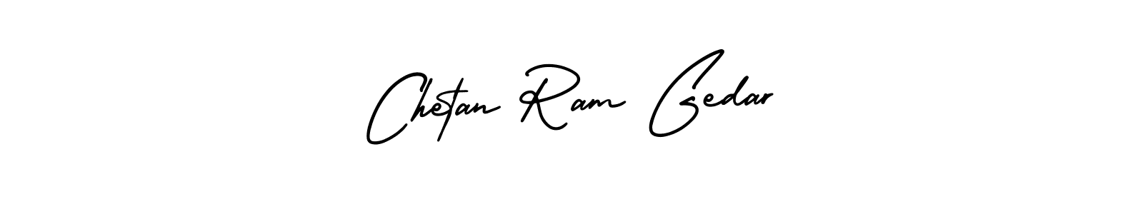 Create a beautiful signature design for name Chetan Ram Gedar. With this signature (AmerikaSignatureDemo-Regular) fonts, you can make a handwritten signature for free. Chetan Ram Gedar signature style 3 images and pictures png
