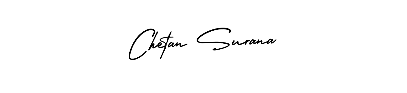 Make a beautiful signature design for name Chetan Surana. Use this online signature maker to create a handwritten signature for free. Chetan Surana signature style 3 images and pictures png