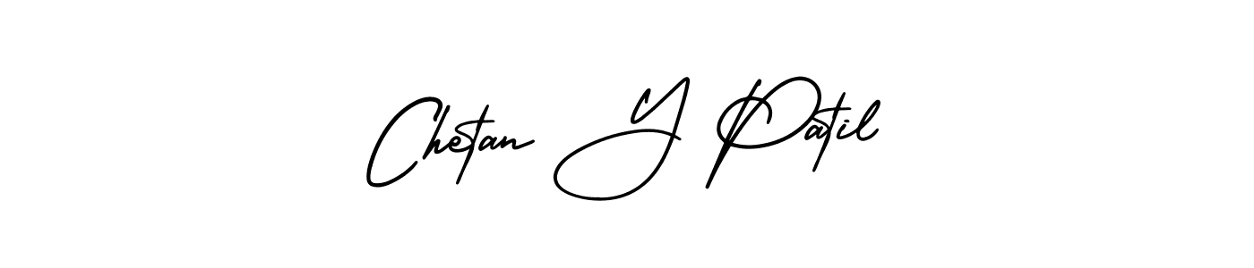 AmerikaSignatureDemo-Regular is a professional signature style that is perfect for those who want to add a touch of class to their signature. It is also a great choice for those who want to make their signature more unique. Get Chetan Y Patil name to fancy signature for free. Chetan Y Patil signature style 3 images and pictures png