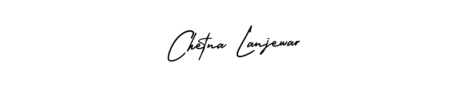 Similarly AmerikaSignatureDemo-Regular is the best handwritten signature design. Signature creator online .You can use it as an online autograph creator for name Chetna Lanjewar. Chetna Lanjewar signature style 3 images and pictures png