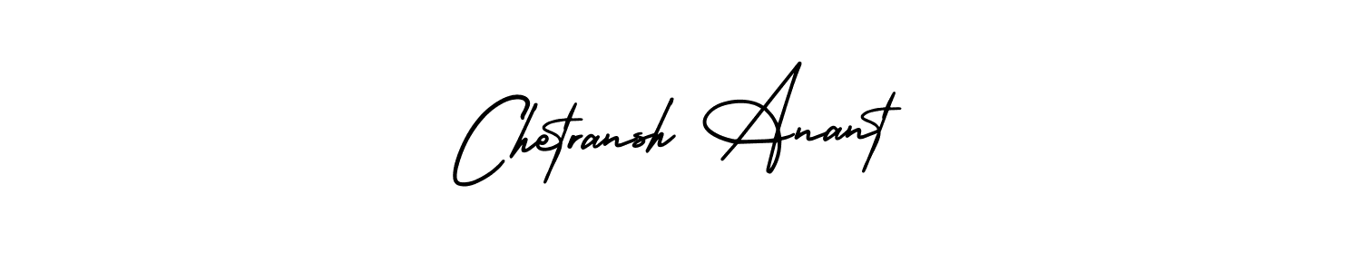 AmerikaSignatureDemo-Regular is a professional signature style that is perfect for those who want to add a touch of class to their signature. It is also a great choice for those who want to make their signature more unique. Get Chetransh Anant name to fancy signature for free. Chetransh Anant signature style 3 images and pictures png