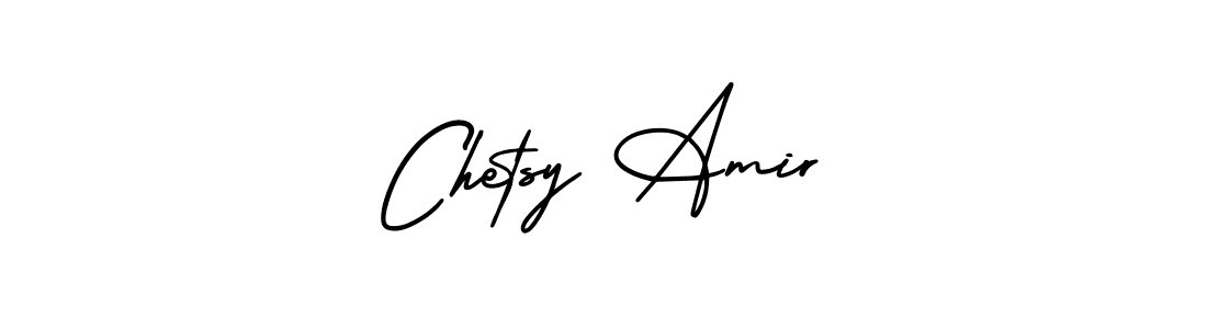 Use a signature maker to create a handwritten signature online. With this signature software, you can design (AmerikaSignatureDemo-Regular) your own signature for name Chetsy Amir. Chetsy Amir signature style 3 images and pictures png