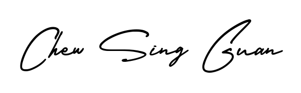 AmerikaSignatureDemo-Regular is a professional signature style that is perfect for those who want to add a touch of class to their signature. Get Chew Sing Guan name fancy signature for free. Chew Sing Guan signature style 3 images and pictures png