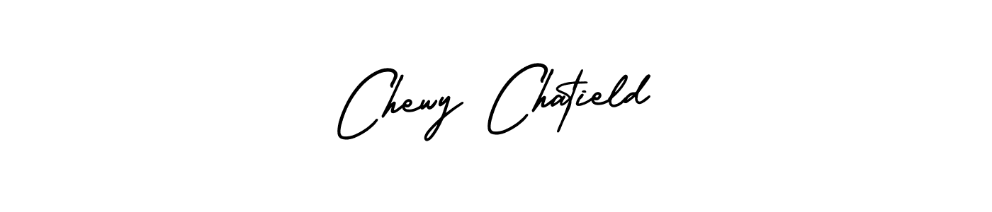 How to Draw Chewy Chatield signature style? AmerikaSignatureDemo-Regular is a latest design signature styles for name Chewy Chatield. Chewy Chatield signature style 3 images and pictures png