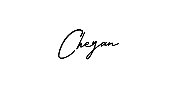 Create a beautiful signature design for name Cheyan. With this signature (AmerikaSignatureDemo-Regular) fonts, you can make a handwritten signature for free. Cheyan signature style 3 images and pictures png