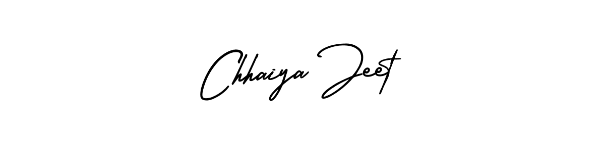 Chhaiya Jeet stylish signature style. Best Handwritten Sign (AmerikaSignatureDemo-Regular) for my name. Handwritten Signature Collection Ideas for my name Chhaiya Jeet. Chhaiya Jeet signature style 3 images and pictures png